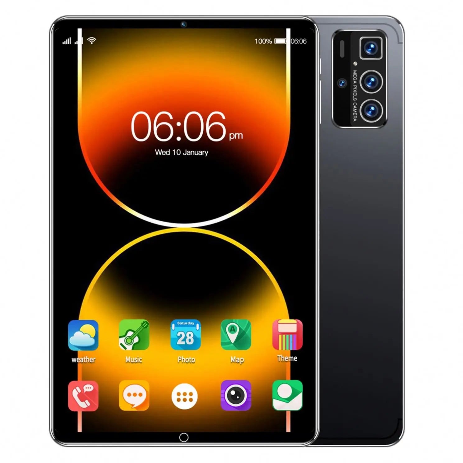 Hot Selling 10.1 Inch Laptop 8GB+256GB 8MP+13MP Mini Pc 4G Tablet PC Portable Android Gaming Pad 10.0 Pro Tablets