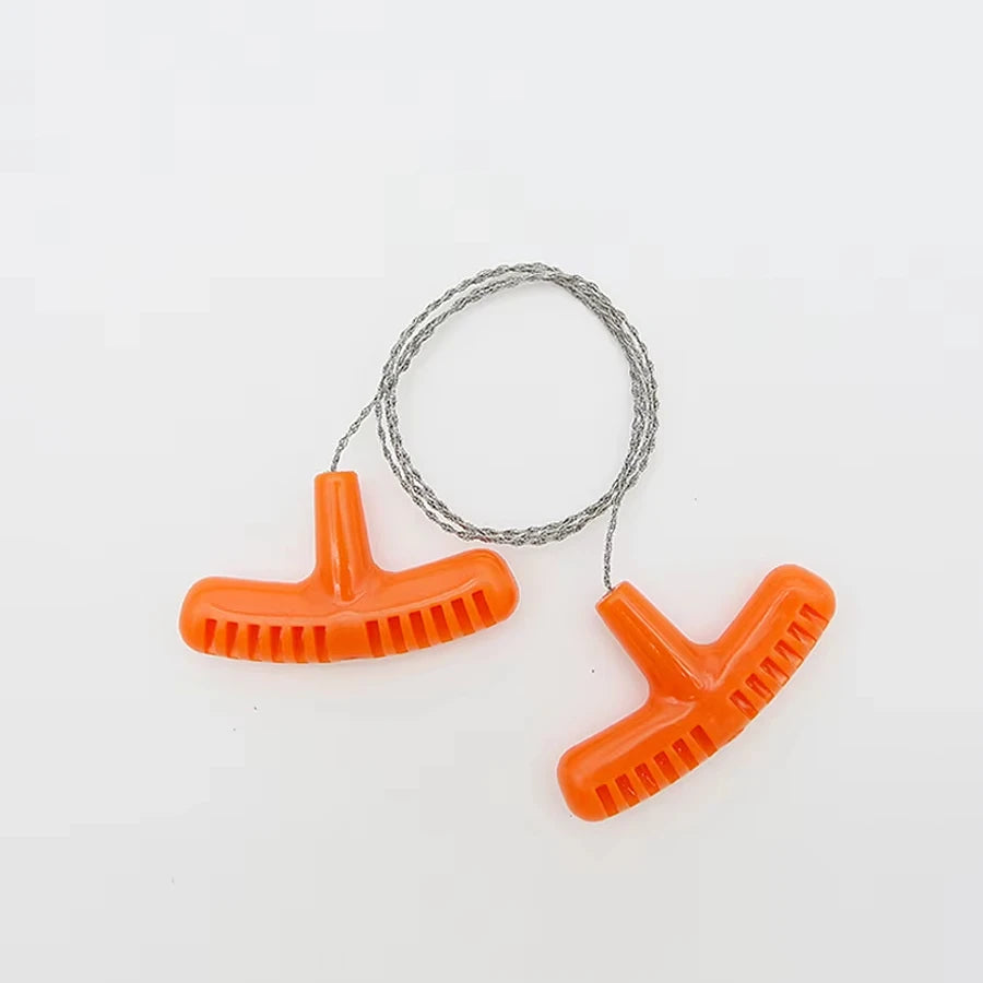 Portable Stainless Steel Mini Pocket Survival Tool With PP Handle for Water Grass Wire Cutting Barbecue Camping and Hiking