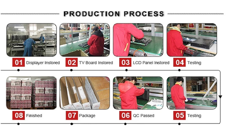 OEM Customizable 85-Inch Android Smart LED TV 4K HDTV with 32''-75'' Normal TV Motherboard 40 43 50 55 60 65 4K Television