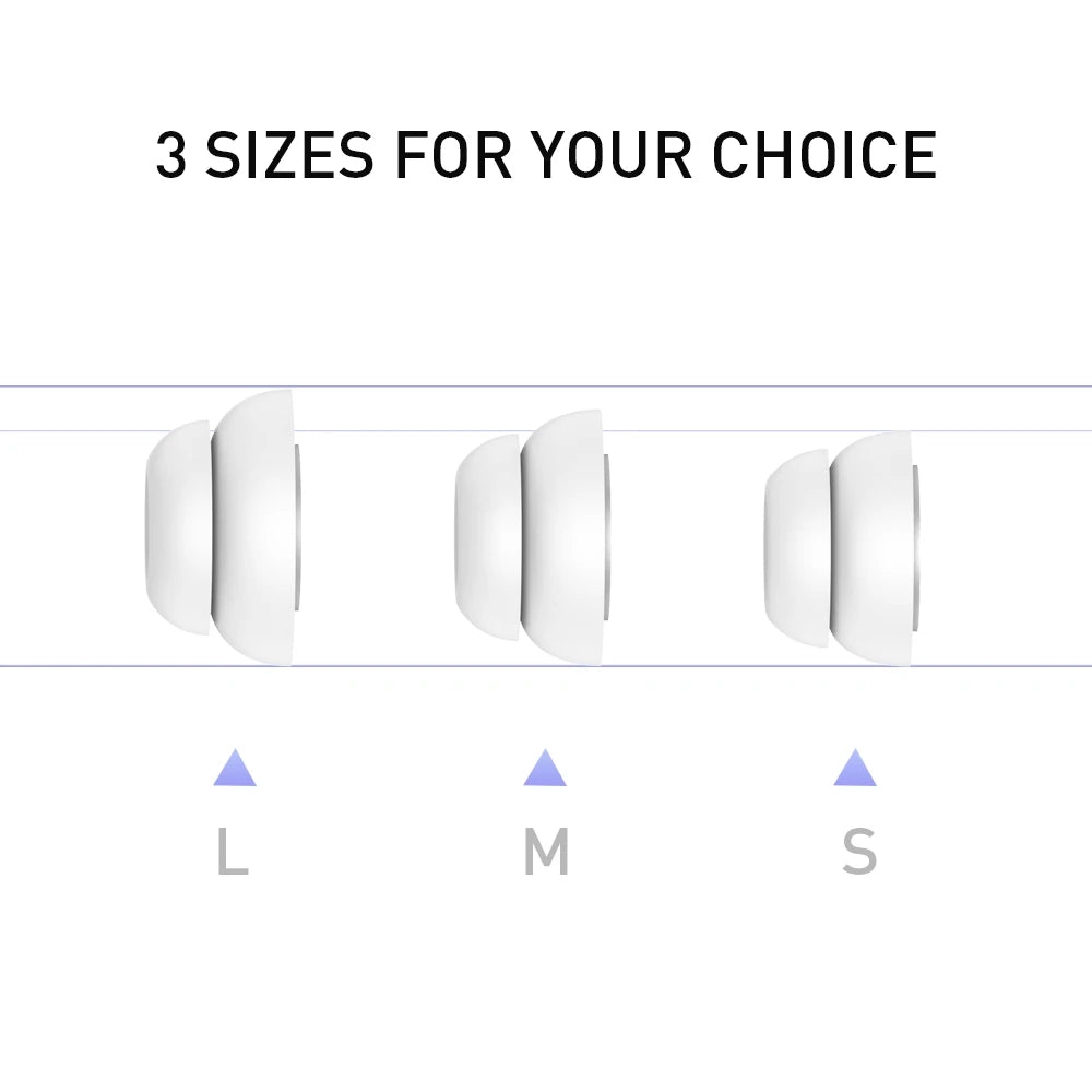 AhaStyle AirPods Pro Ear Tips Silicone Earbuds Earplug Replacement Accessories Compatible with AirPods Pro&Pro2