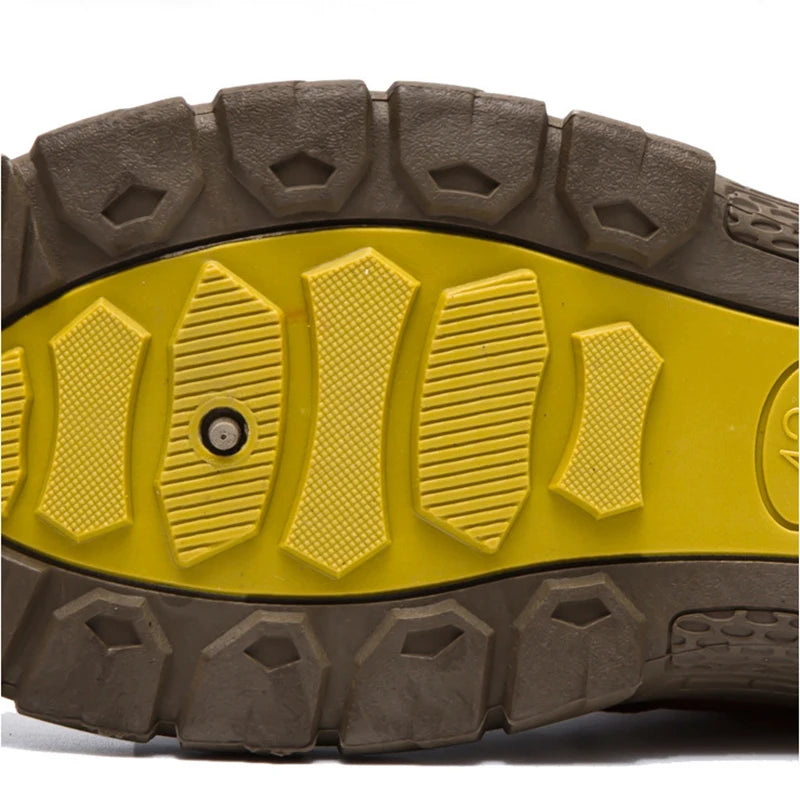 Y Black Grey Brown Men's Shoes Light Weight Breathable Casual Working Shoes for Men