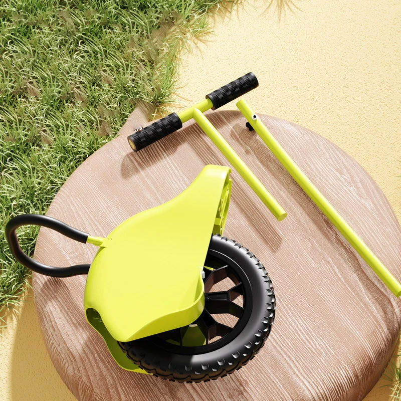 Single-Speed Unicycle Kick Scooter Foot Scooter Kids' Outdoor Training Wheel Adventures Hand-Propelled One-Wheel Mountain Buggy