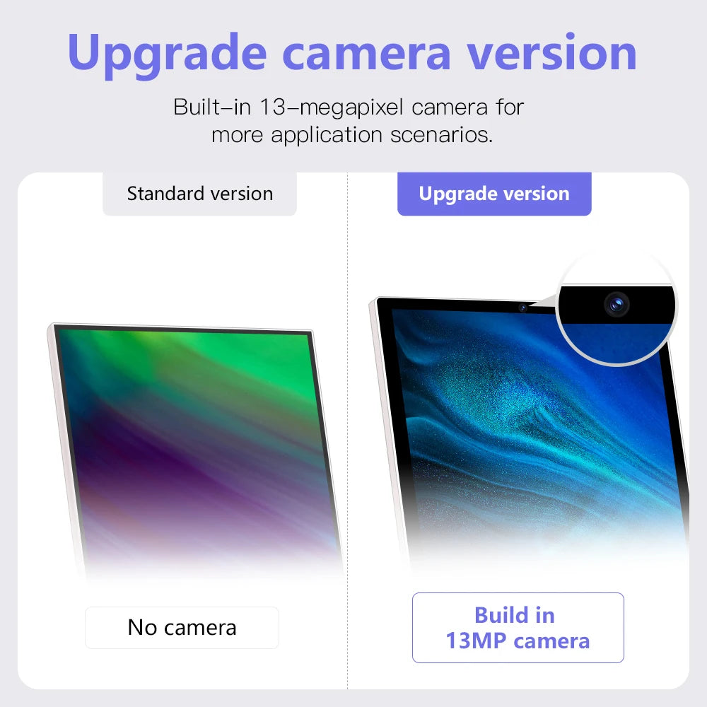 24 Inch Smart TV on Wheels Android 8-core CPU Remote Control Touch Screen Monitor with Battery 13MP Camera Portable TV
