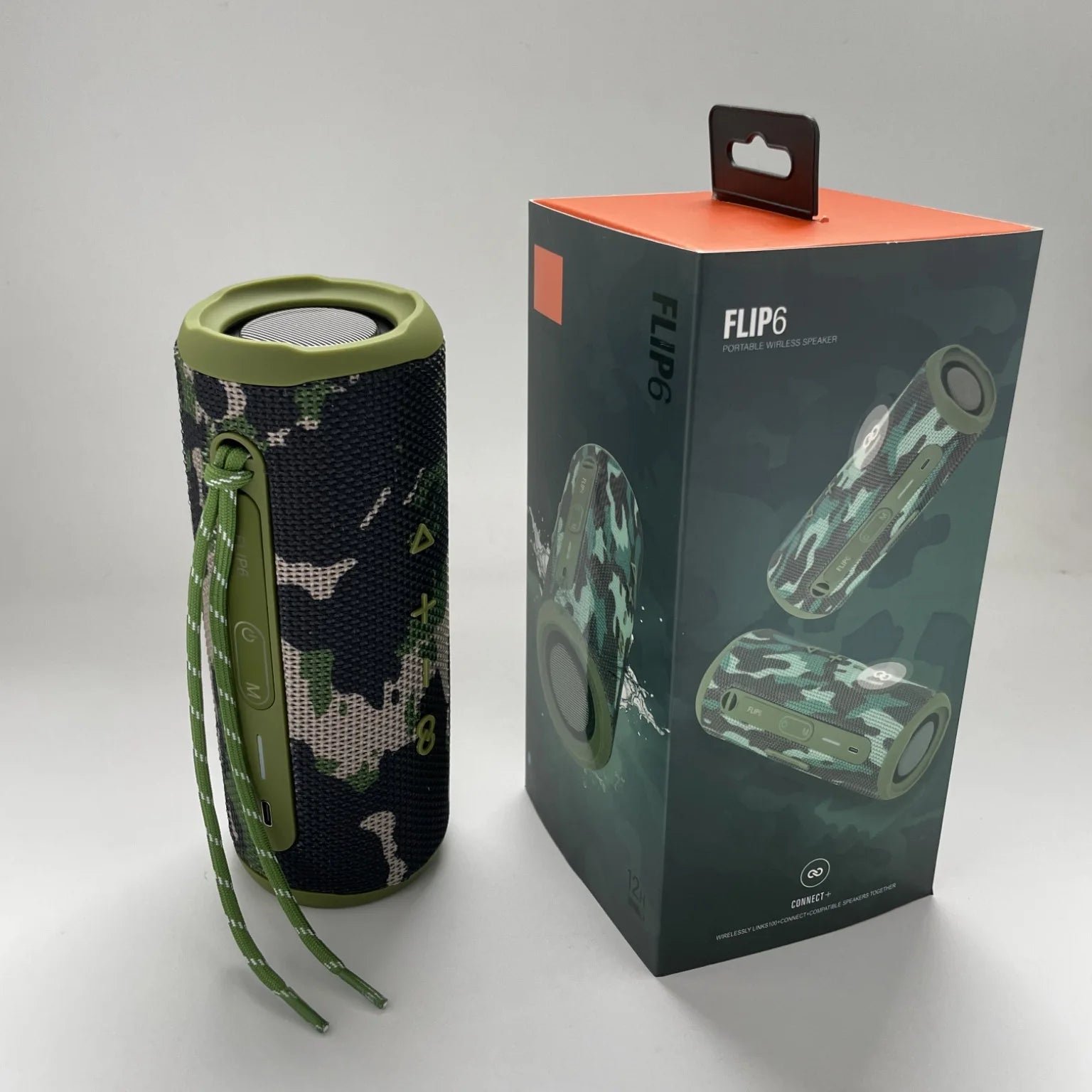 Flip6 Outdoor Waterproof Speaker Can TF Card Slot Wireless Subwoofer Mini Portable Speakers Party Subwoofer bluetooth Speaker