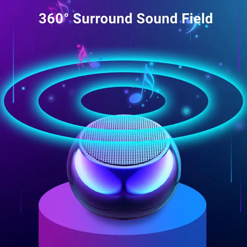 Gradient Color M3 Small Bt Speaker Super Bass Loud Hifi Music Blue Tooth Mini Outdoor Wireless Portable Speaker