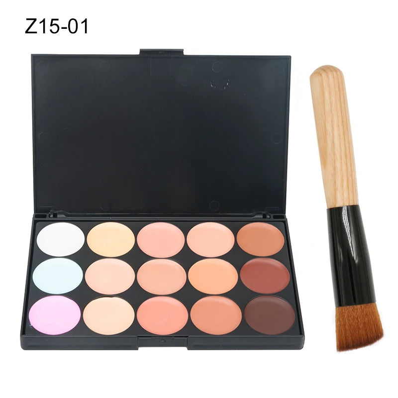 Palette Maquillage Correcteur Visage 15 couleurs