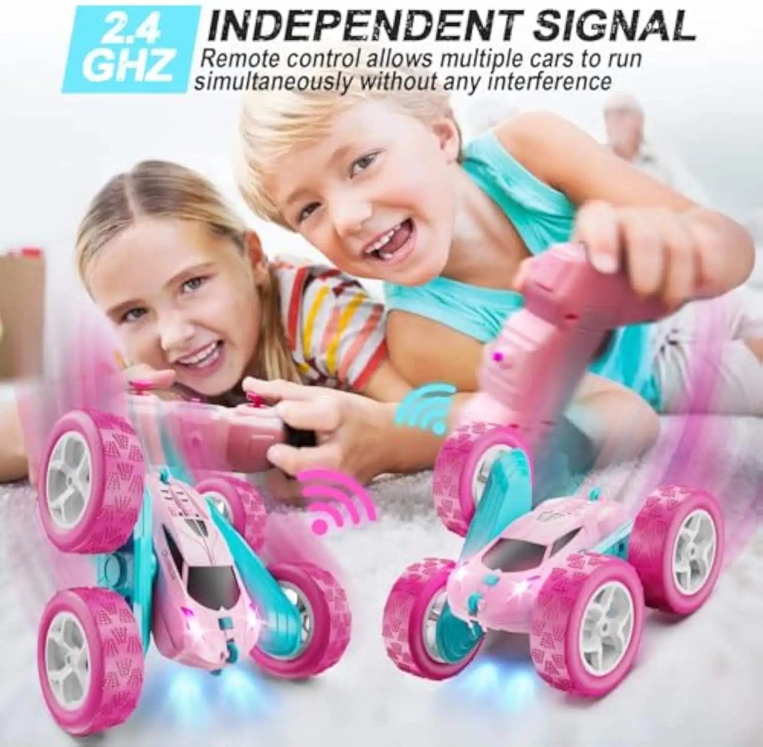 Double-sided Stunt Car Rolling Remote Control Car Rc Car Four-wheel Drive Off-road Vehicle Children's Toy