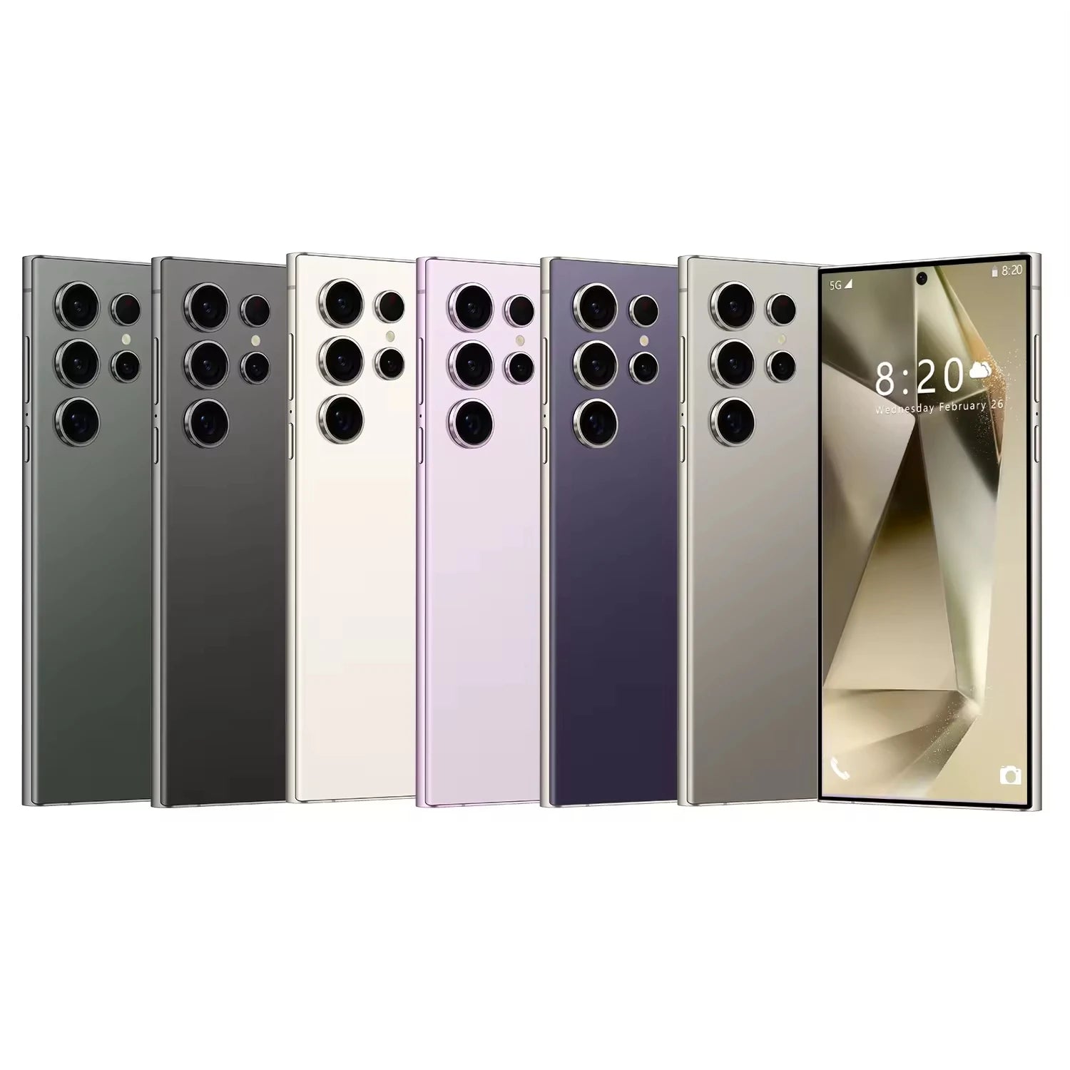 16gb+1tb S24 Ultra Smartphone 7.3inch Telephone Fast Charging Unlock S-pen 5g Wifi Android S23 S24 Mobile Phone