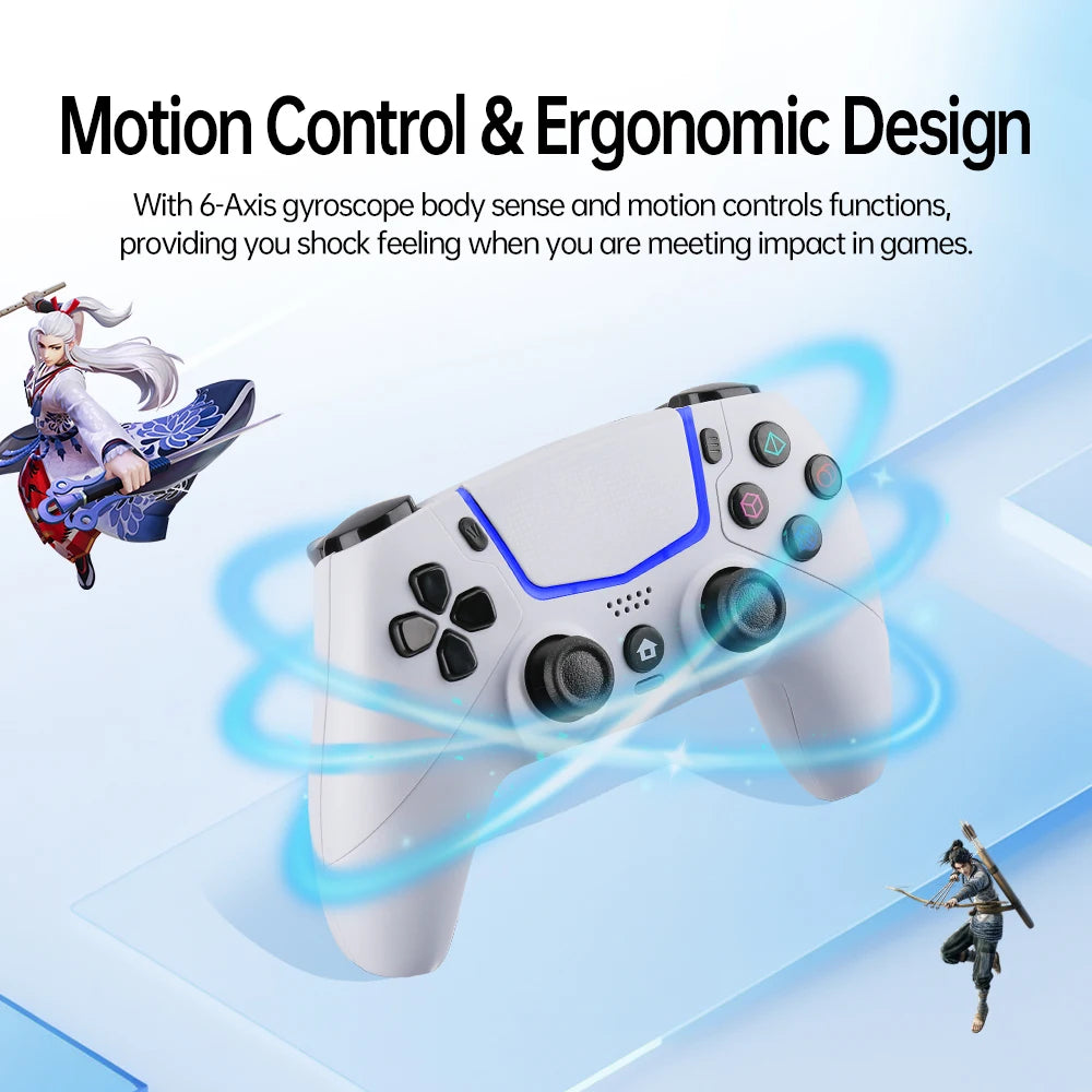 P5 Wired Controller Motion Control No Drift Dual Motor Vibration PS Gamepad Mando Game Control for PS5