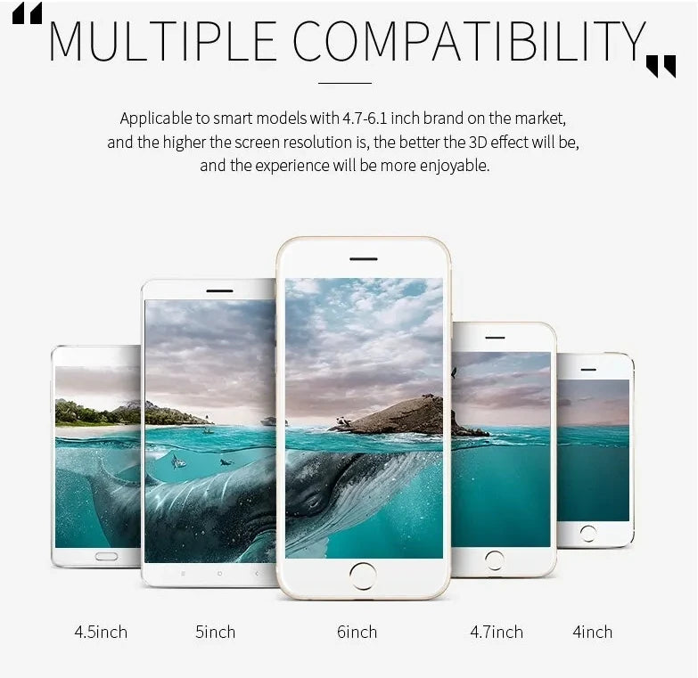 2024 G06EB Original VR 3D Glasses Wireless Rocker Cardboard Headset Helmet for IOS Android AR Hardware for Virtual Reality