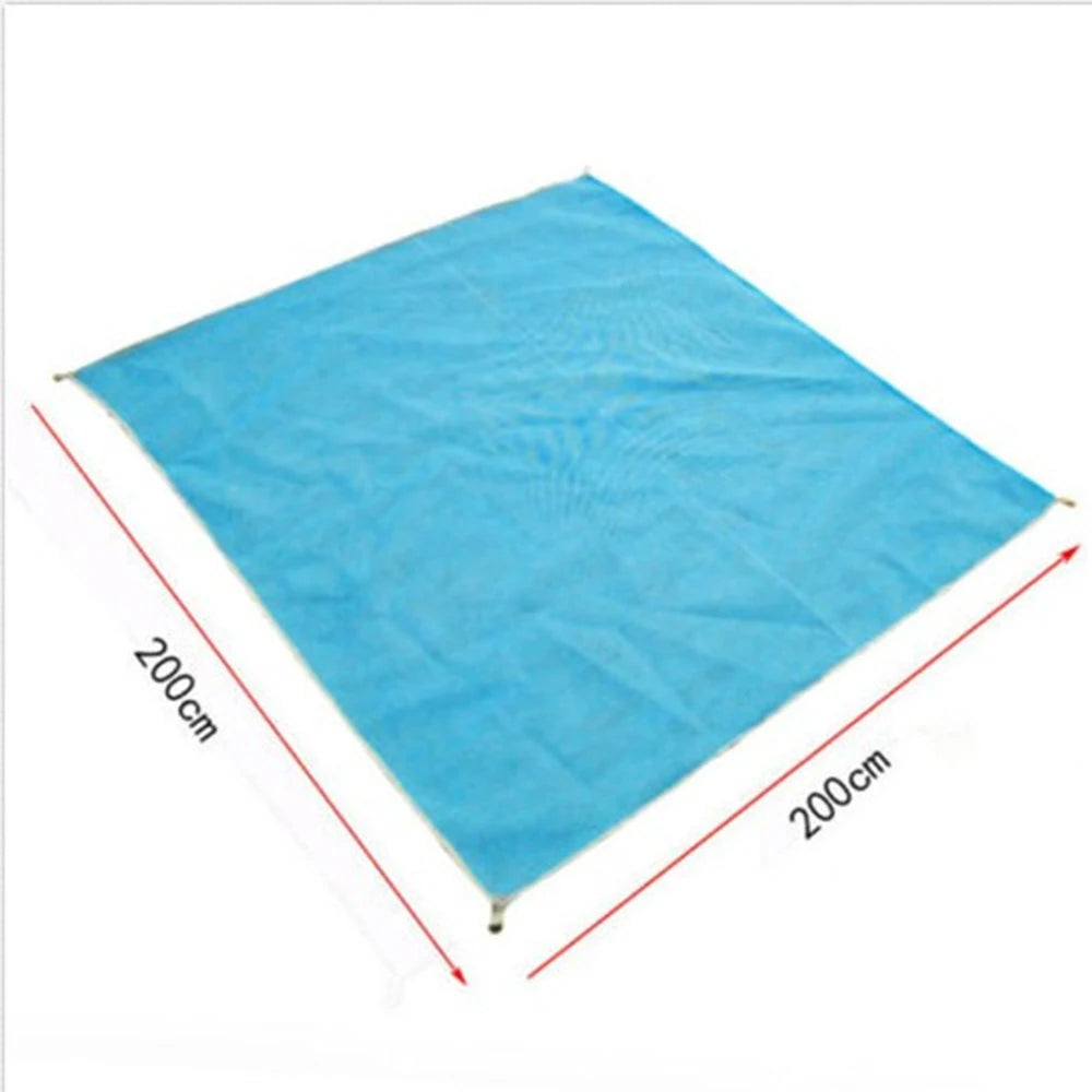 1.5M/2.0M Beach Mat Magic Sand Beach Towels Blanket Portable Anti Sand Towel Beach Towel Travel Summer Mat  Large Beachtowel