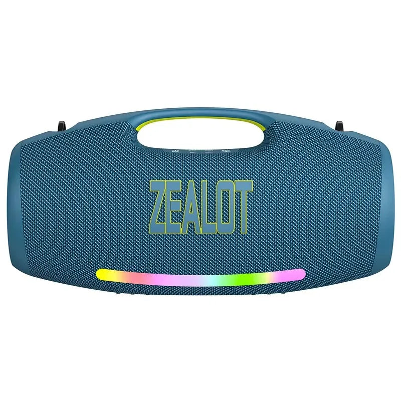 Zealot S89 Outdoor Party Speaker Professional Bluetooths 250W Bass Powered Portable Subwoofer Wireless LED Light Hifi Speaker