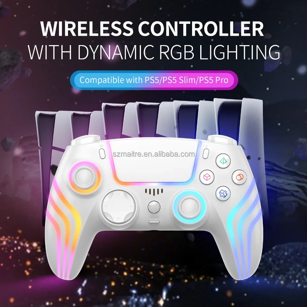 Wireless Game Gamepad Joystick Game Controller for PS5 Game Controller with Vibration Motor Feature for PS5/PS4/PS3/Switch