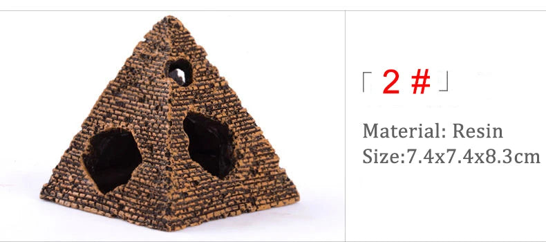 Retro Ceramic Decoration Fish Tank Shrimp Tank Dodging House Spawning Fish Hiding Landscaping Aquarium Decor Accessories