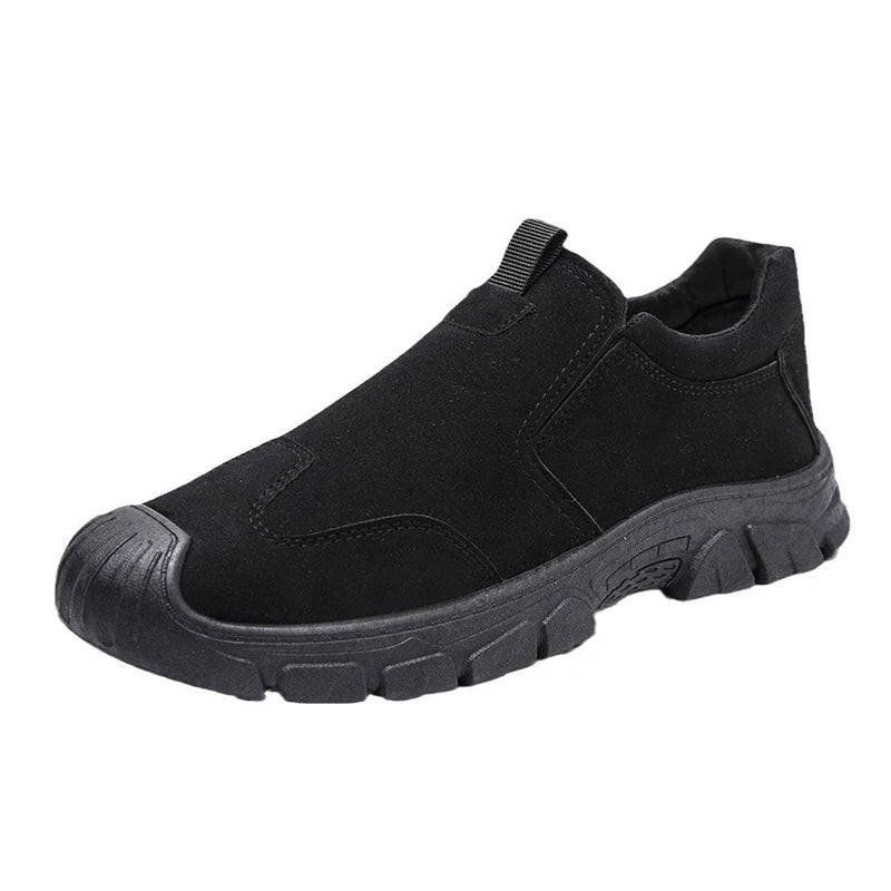 Y Black Grey Brown Men's Shoes Light Weight Breathable Casual Working Shoes for Men