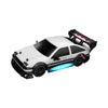 Semi-Proportional Control 1/24 Adjustable Light Drift Racing Metal Car Outdoor Toys with Battery Protection Charger