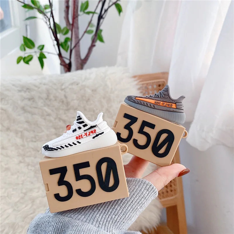 Luxury Silicone 3D Shoe Sneaker Box Design for airpods case  for AirPods Pro 1/2