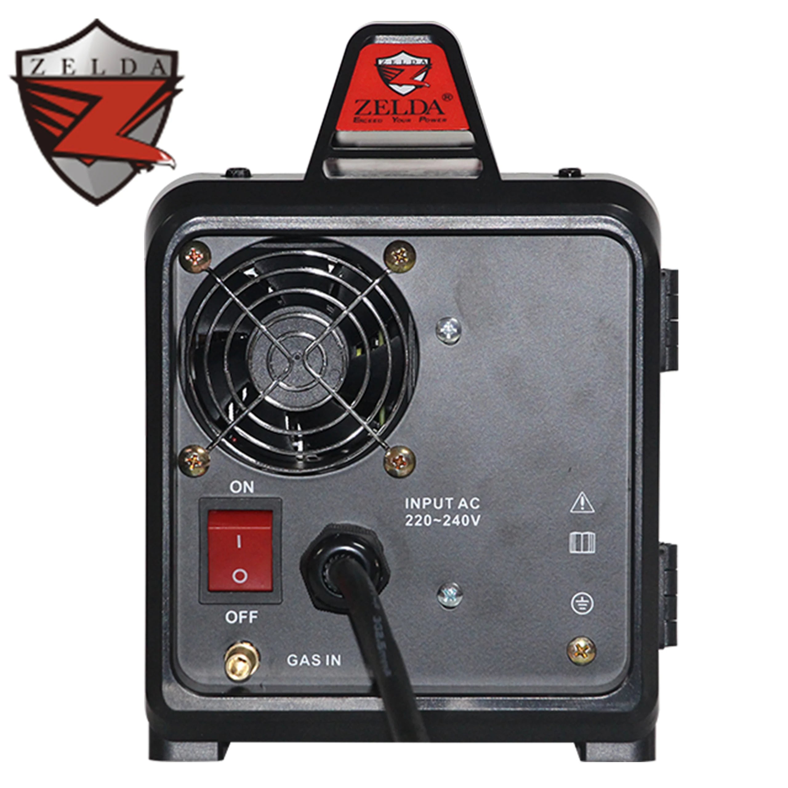 Zelda 1Kg Wire Capacity Poste a Soulder Mig 220v Tig Mma Mig Welding Machine Portable