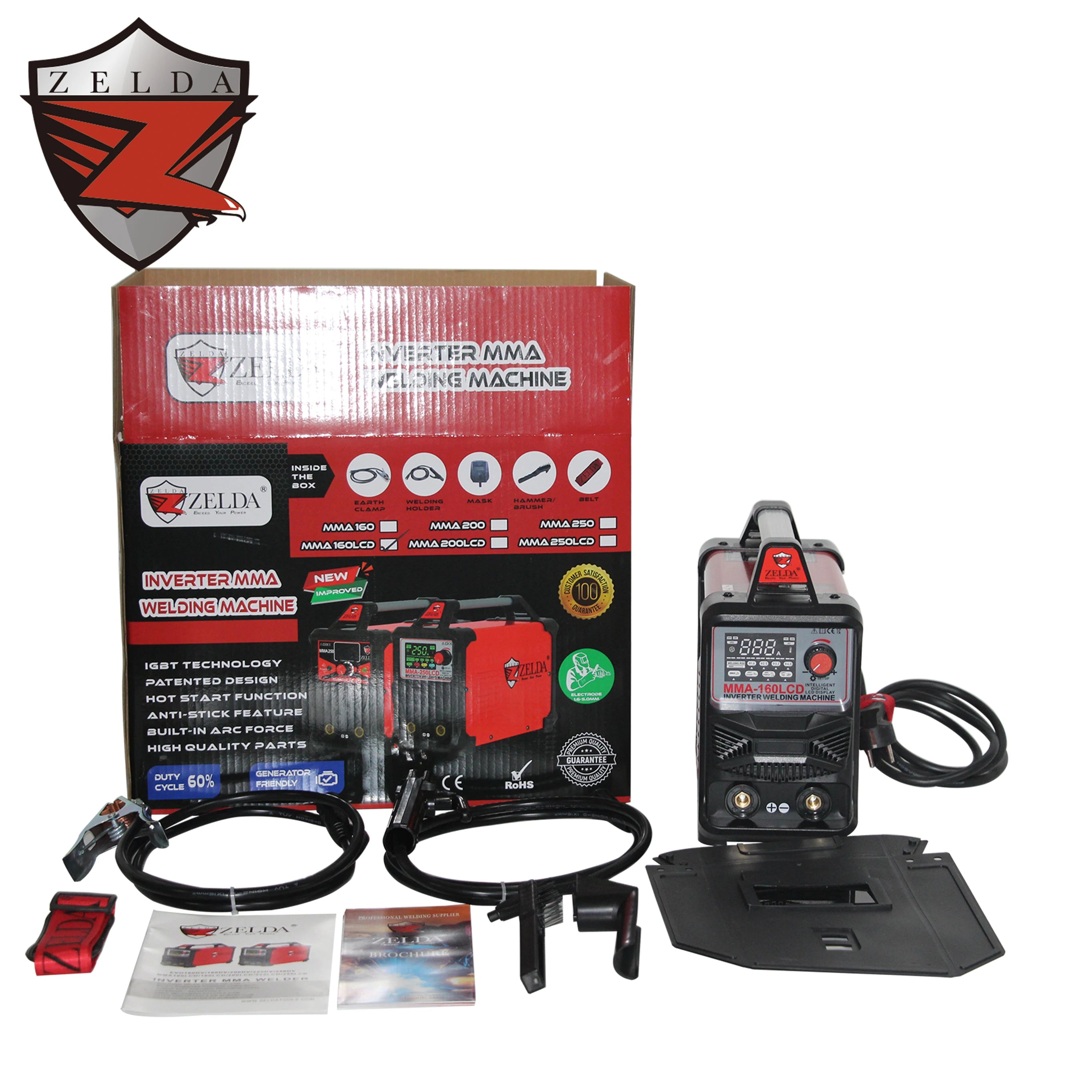 Portable Inverter Mma 120 Welding Machine Digital 120A MMA Stick Welder LCD Poste a Souder