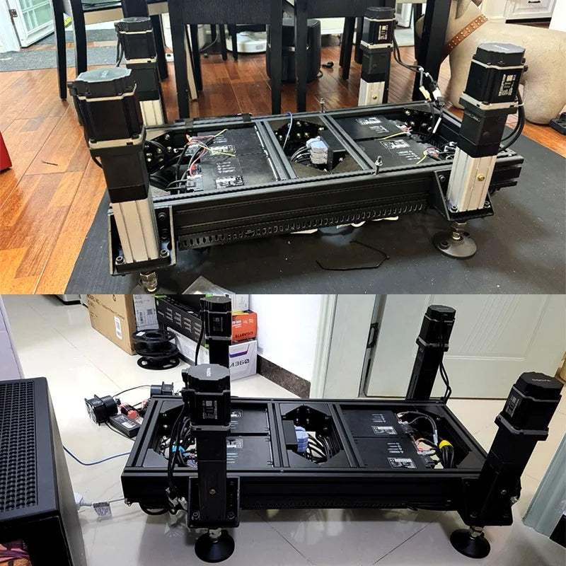 6 Axis Full Motion SC Simulator Driving Game with Amazing Experience Simulator Virtual Reality VR Racing 6 Dof Motion Platform