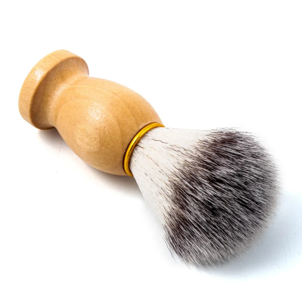 Ensemble de brosses à barbe pour hommes + bol à savon à raser