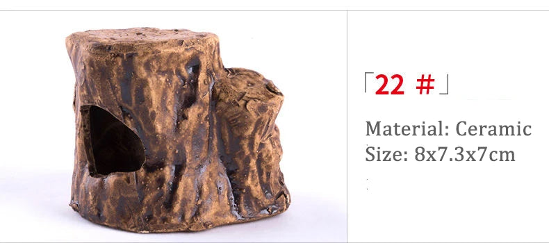 Retro Ceramic Decoration Fish Tank Shrimp Tank Dodging House Spawning Fish Hiding Landscaping Aquarium Decor Accessories