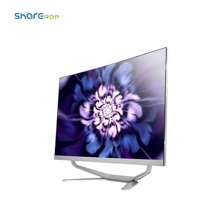 Factory OEM  Display Screen Desktop PC 23.8 Inch Curved LCD 2K HD Gaming Monitor All-in-One Computers for Laptop/PS3/PS4/X-Box