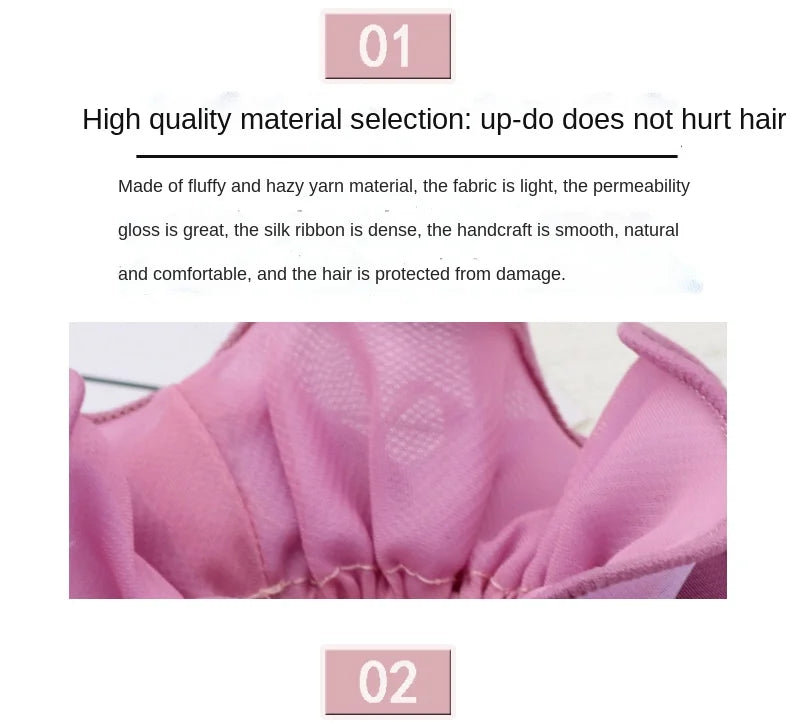 Élastique pour cheveux Fleur