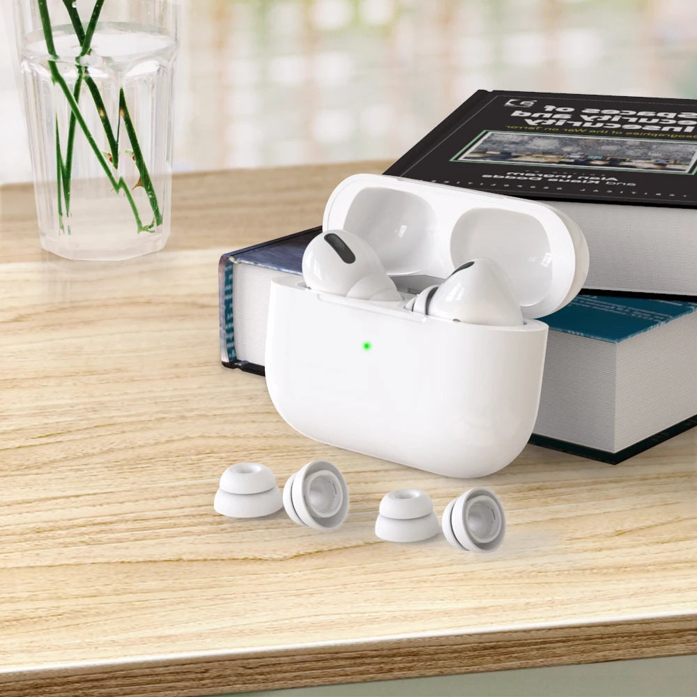 AhaStyle AirPods Pro Ear Tips Silicone Earbuds Earplug Replacement Accessories Compatible with AirPods Pro&Pro2