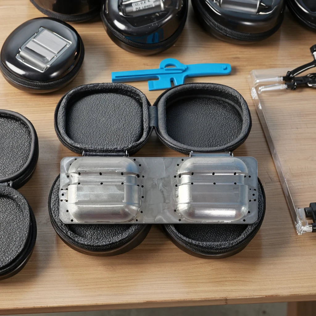 New Arrival 3D Sublimation Mold Custom for Airpods Pro 4 Pcs Case Moulds Sublimation Metal Heating Tool Jig