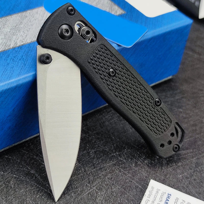 BM 533/535 Folding Knife S90V Blade Nylon Glass Fibre Handles Sharp Field Hunting Knife Survival Tactical Tool with Pocket Clip