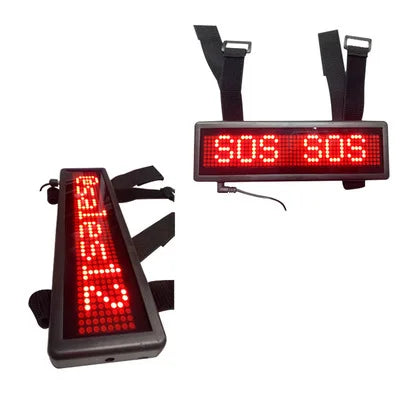 Ce Rohs Red 12V P4.75-16X64 Rgb Full Color Electronic Scrolling Message Programmable Led Car Screen Display Sign Multi-Language