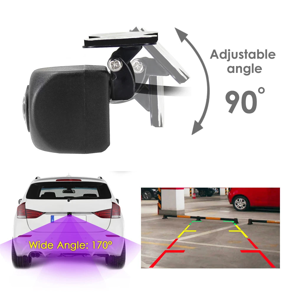 Hizpo 720P 1080P AHD Reverse Camera Packing Assistance Night Vision Auto Parking Camera Adjustable Bracket AHDC6