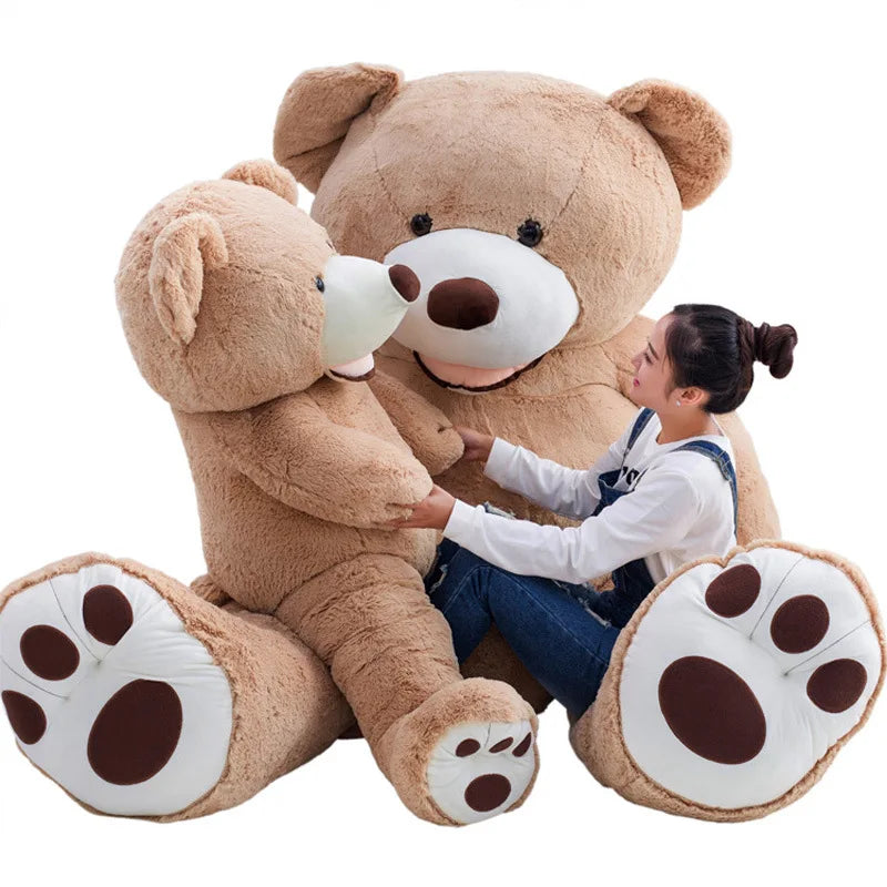 New Sunrise Wholesale Lovely Promotional Customized Soft Giant Teddy Bear Toy Stuffed Super Big Sized Bear Doll for Amusement