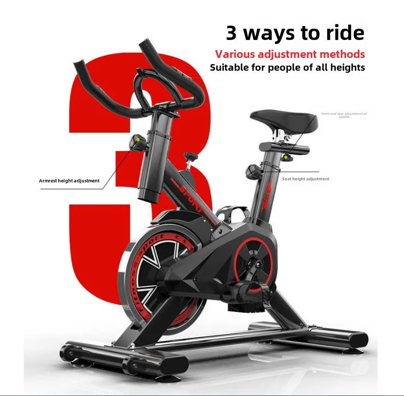 Silent Indoor Sports Steel and Metal Frame Spinning Bike Home Fitness Equipment for Exercise Air Bike Exercise Bikes