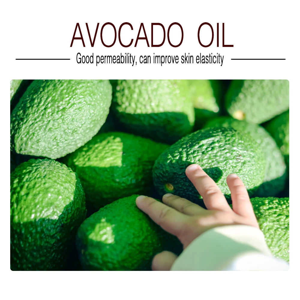Avocado Oil For Hair and Skin - 100% Pure and Natural For Skin Care Massage Hair Care And Carrier Oil To Dilute Essential Oils