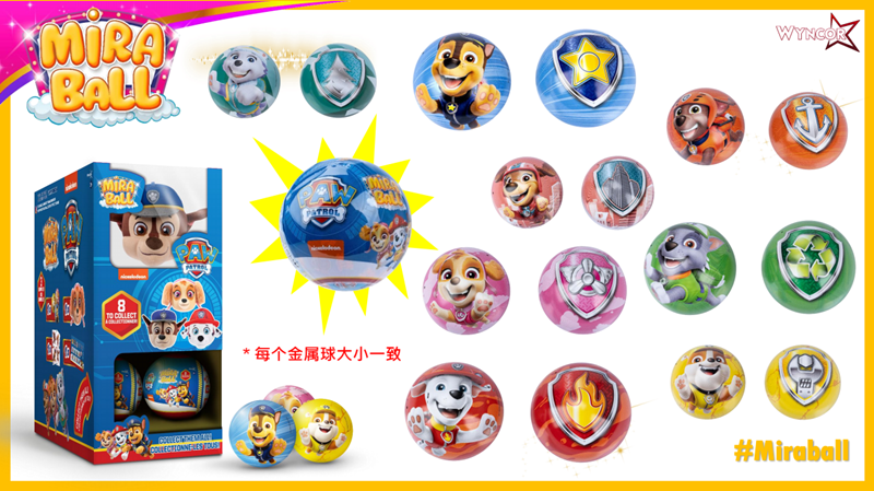 Latest model MIRABALL PAW Patrol My Little Pony Peppa Pig 3-in-1 Surprise 2 Pack Blind Box Toys for Kids