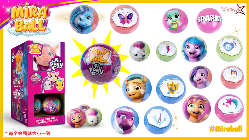 Latest model MIRABALL PAW Patrol My Little Pony Peppa Pig 3-in-1 Surprise 2 Pack Blind Box Toys for Kids