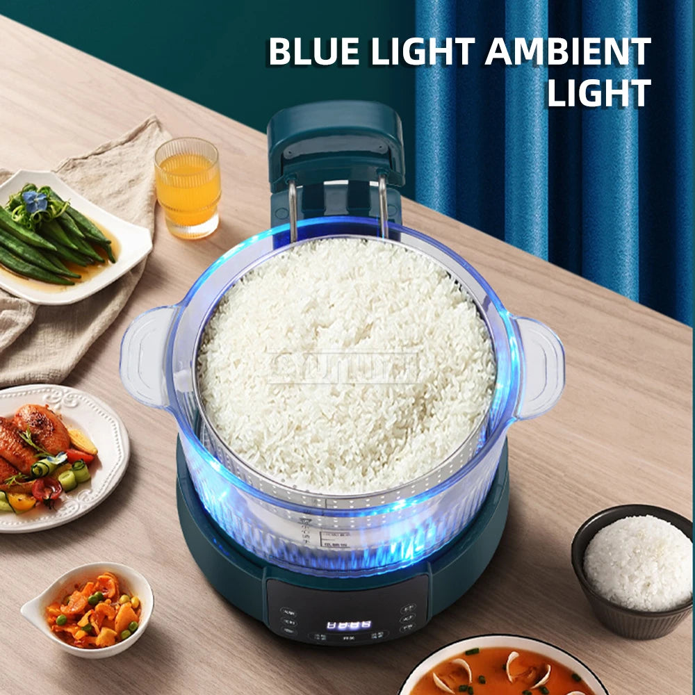 3L  Rice Soup Separation Lifting Electric Hot Pot Sugar-controlled Rice Cooker Household Intelligent Health Pot