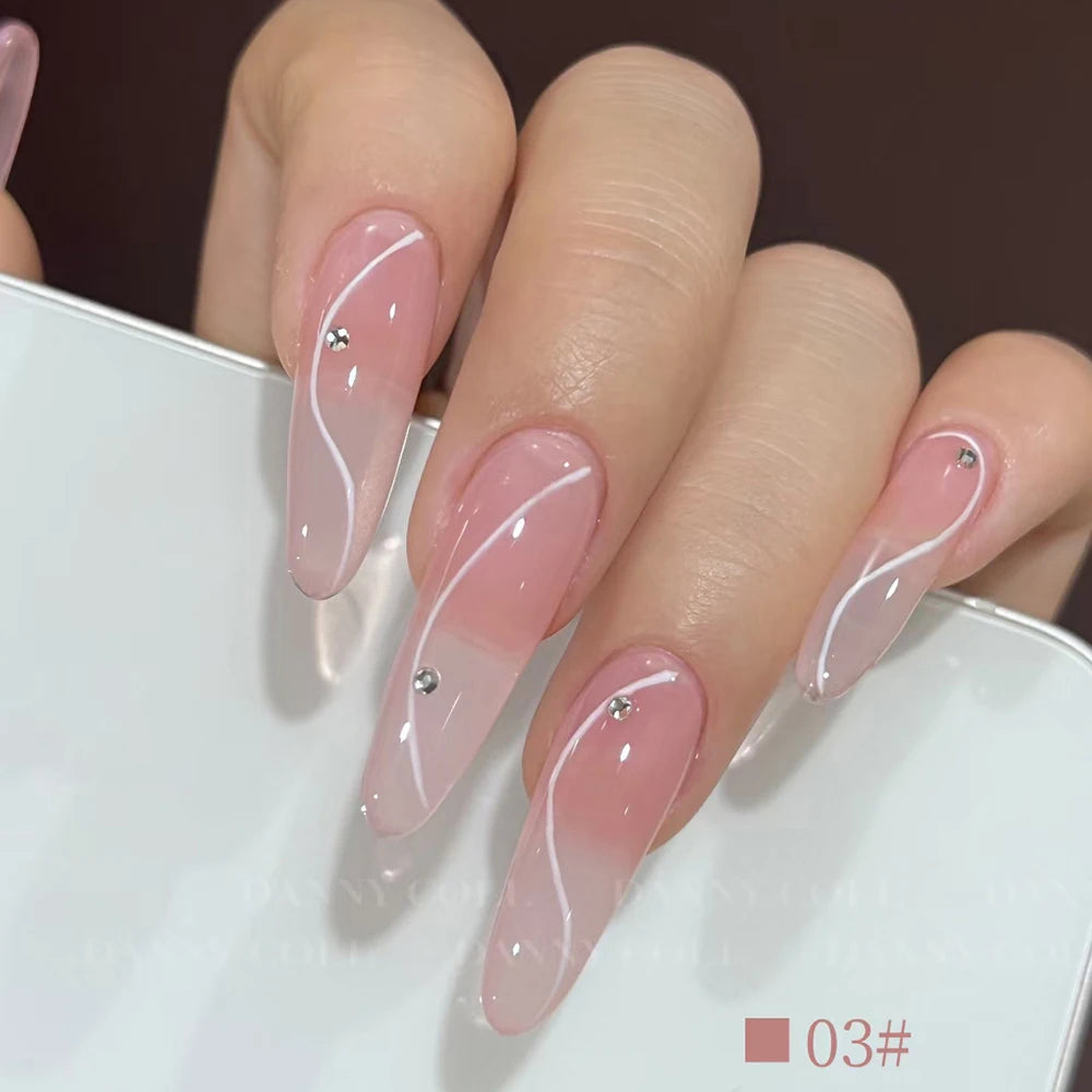 23 pièces France Naked Color Gel Vernis à ongles Vernis Semi-permanent UV