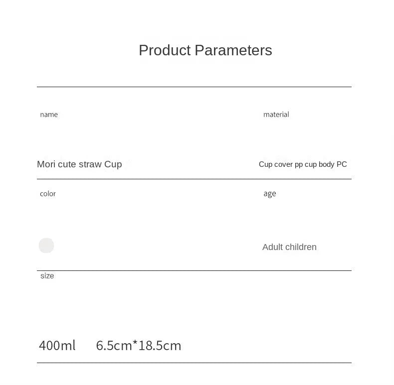 PAW Patrol Chase Cup Clear Brand High Quality Water Bottle Outdoor Sport Leak Proof Plastic School Water Bottle for Kids 400ML