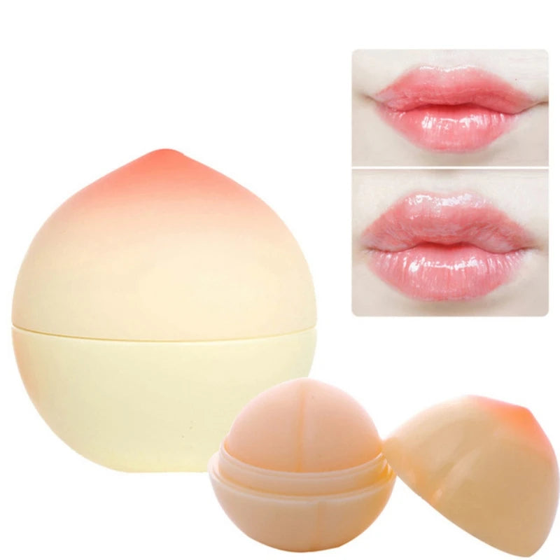 24Pcs Strawberry Peach Tomato Fruit Lip Balm Natural Formula Hydrating Repair Clear Lip Balm Moisturizing For Girls Lips Care
