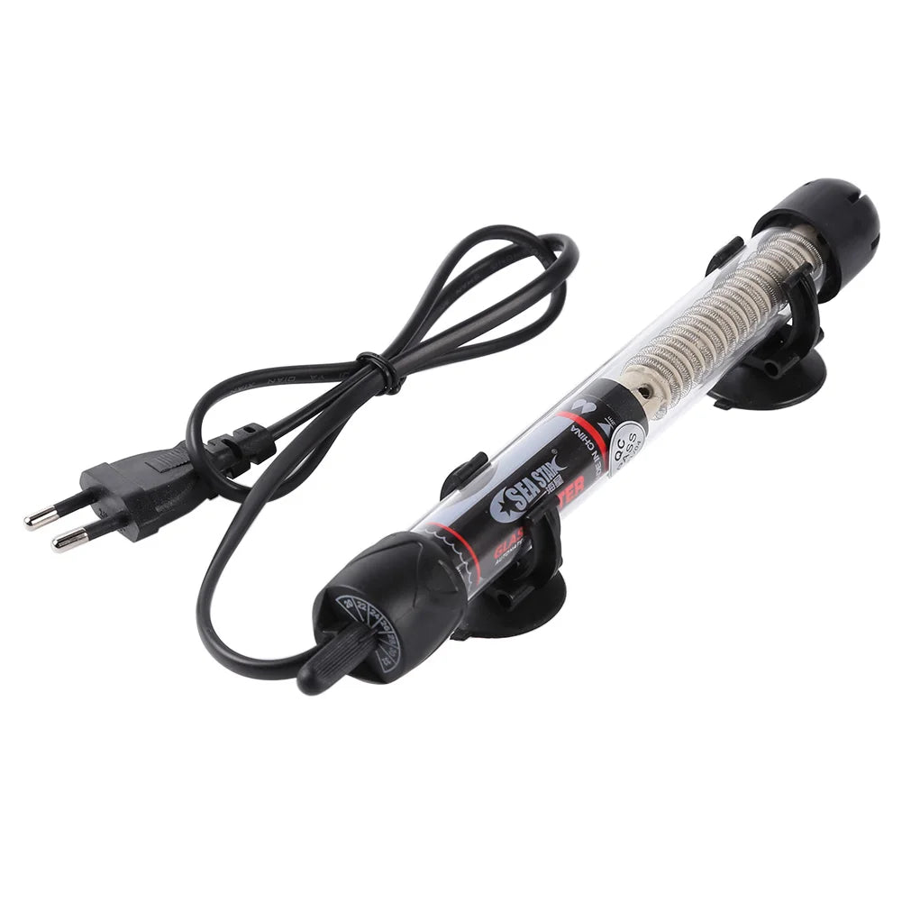 25-300W Fish Tank Heating Rod Adjustable Temperature Thermostat Heater Automatic Thermostat Rod Aquatic Aquariums Accessories