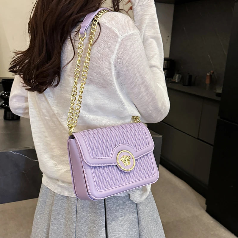 Leather Crossbody Bag Women's Shoulder Bag Messenger Bag Tote Bags Classic Elegant Luxury Brand