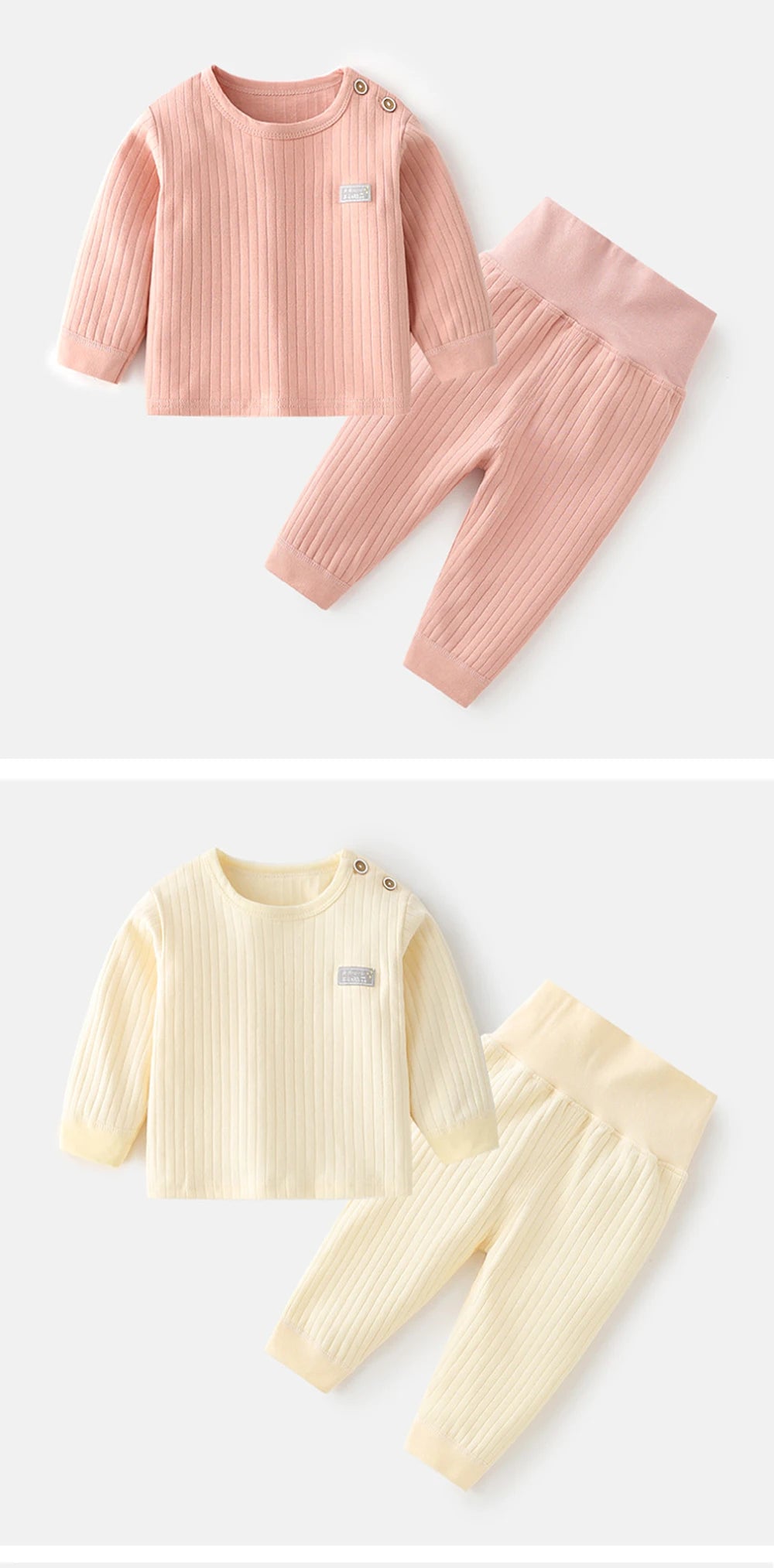 Autumn Winter Infant Clothing Sets Cotton Newborn Boys Girls Clothes Baby Underwear Newborn Baby Kids Pajamas Suits