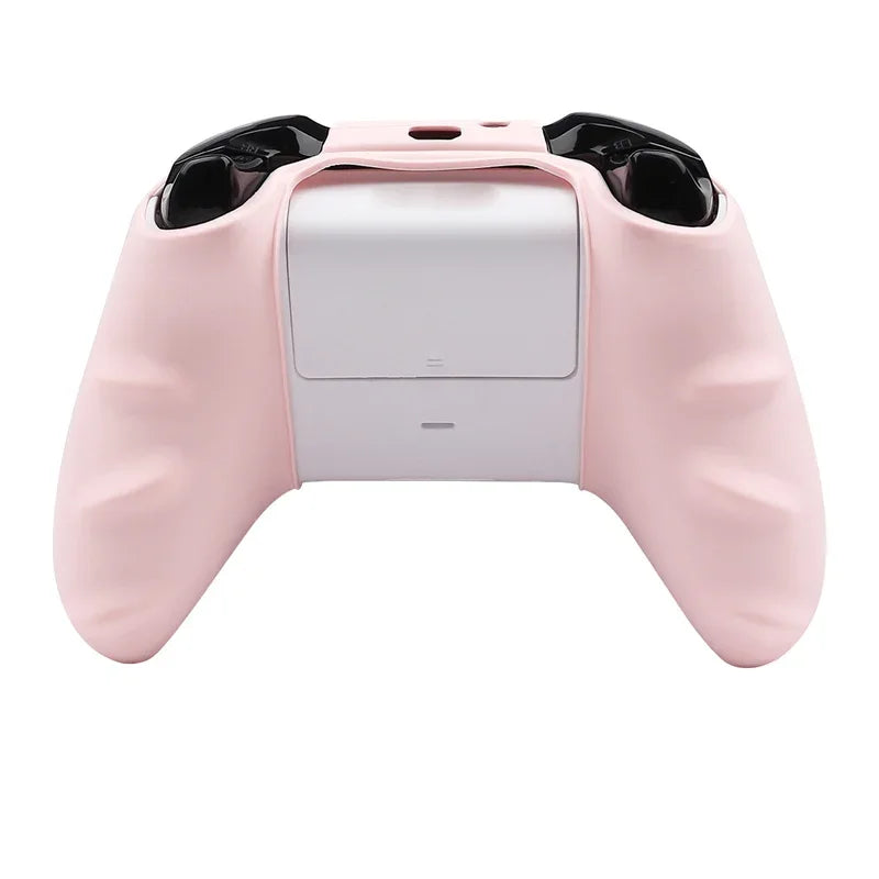 Pink Soft Silicone Protective Case For Xbox One S Controller Skin Gamepad Case Cover Games Accessories for XONES Joystick Cases
