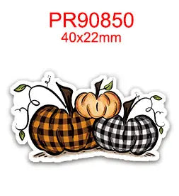 DIY Thanksgiving Day Printed Grosgrain Ribbon For Craft Supplies Sewing Accessories 5 Yards, Planar Resins 10 Pieces. 55780