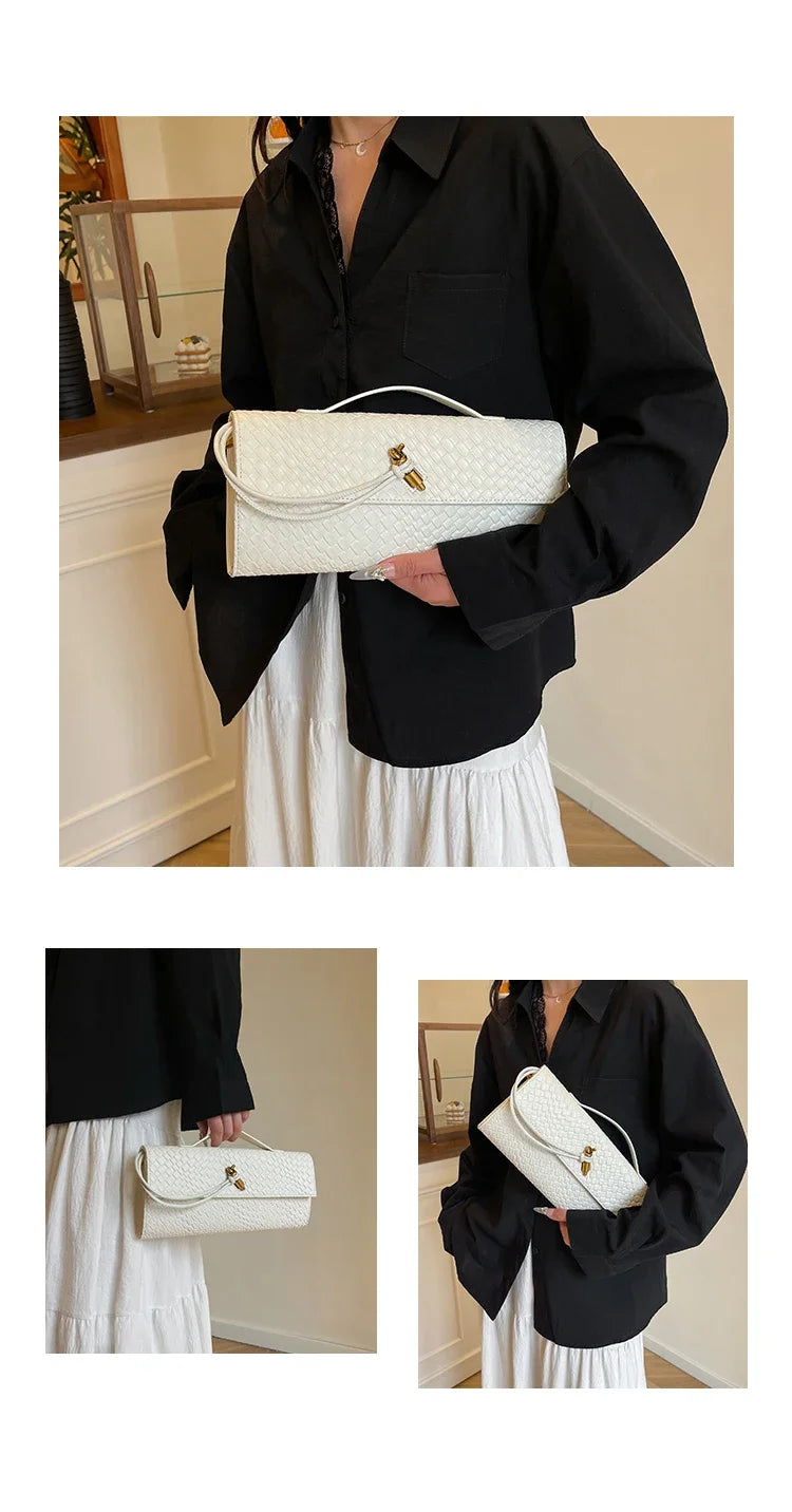 Designer Inspired Women's Elegant Handbag - Luxury Brand Leather Crossbody Tote With Shoulder Strap Option