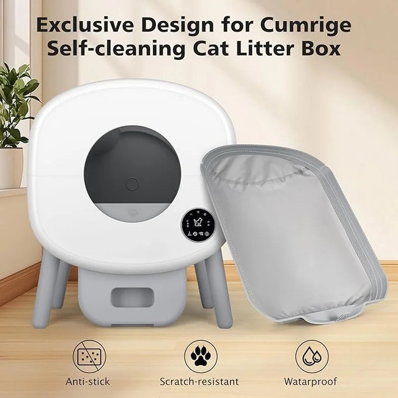 Self Cleanin Cat Litter Box Accessories Soft Fabric Mat‌ Collecting Feces Bottom Neo-B Cat Toilet Litter Box