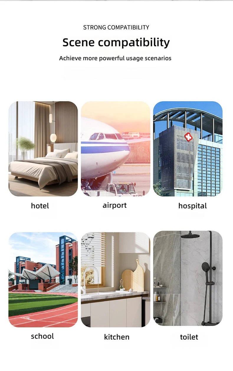 Lamgool Single/double Soap Dispenser Wall-Mount Shower Bath Shampoo Dispenser Liquid Soap Container Bathroom Accessories